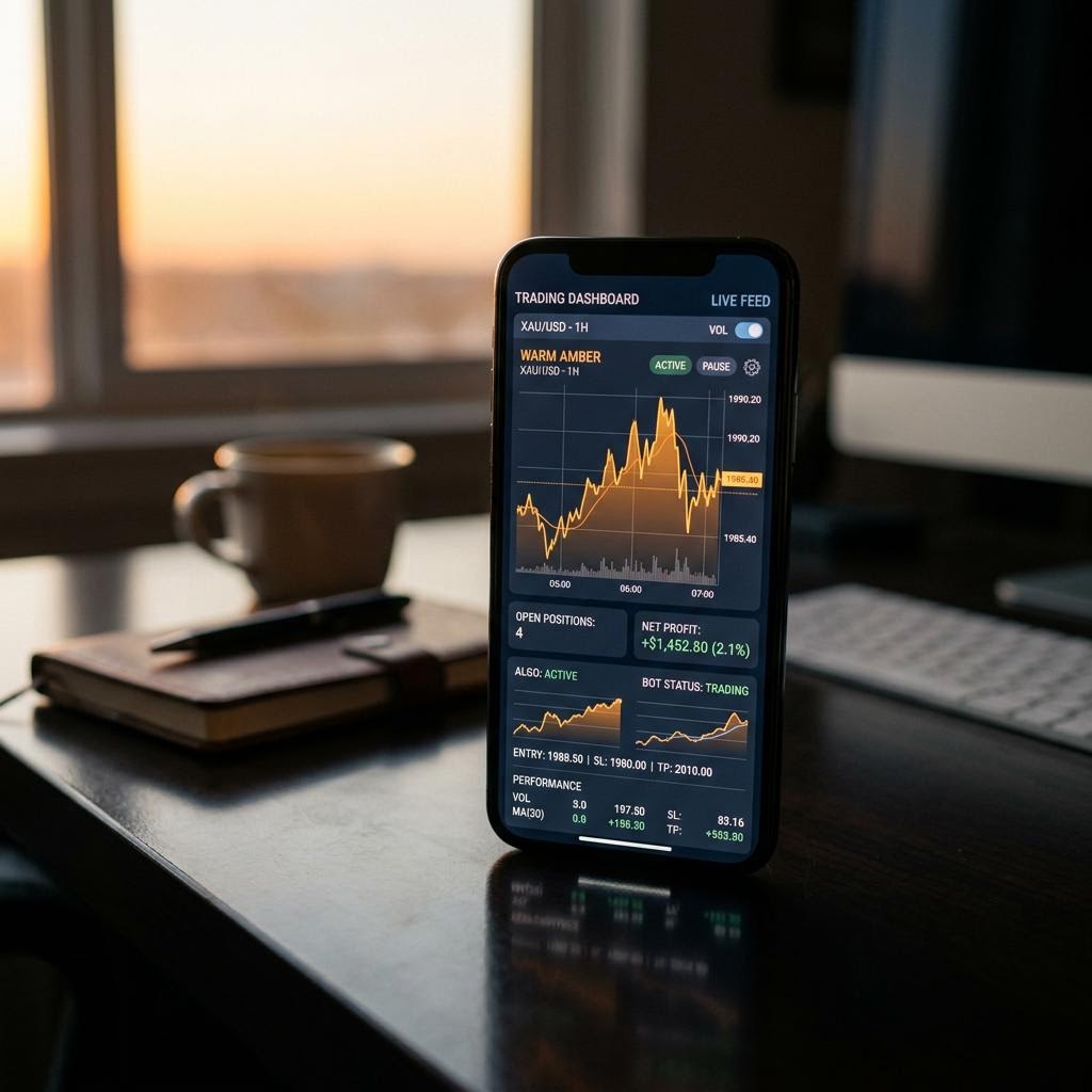 Legis Guardian Plattform-Dashboard auf einem Smartphone